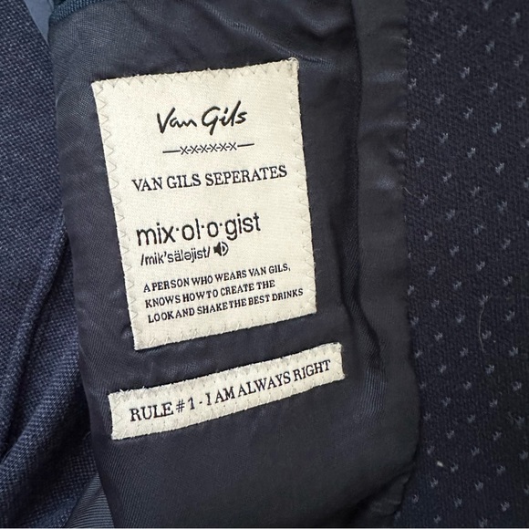 Navy Blazer Van Gils - Picture 7 of 9